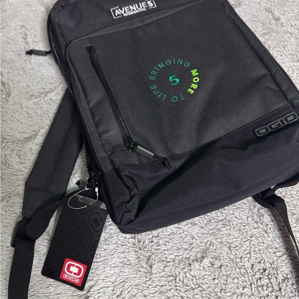 OGIO Black Backpack Sleek Durable Everyday Carry